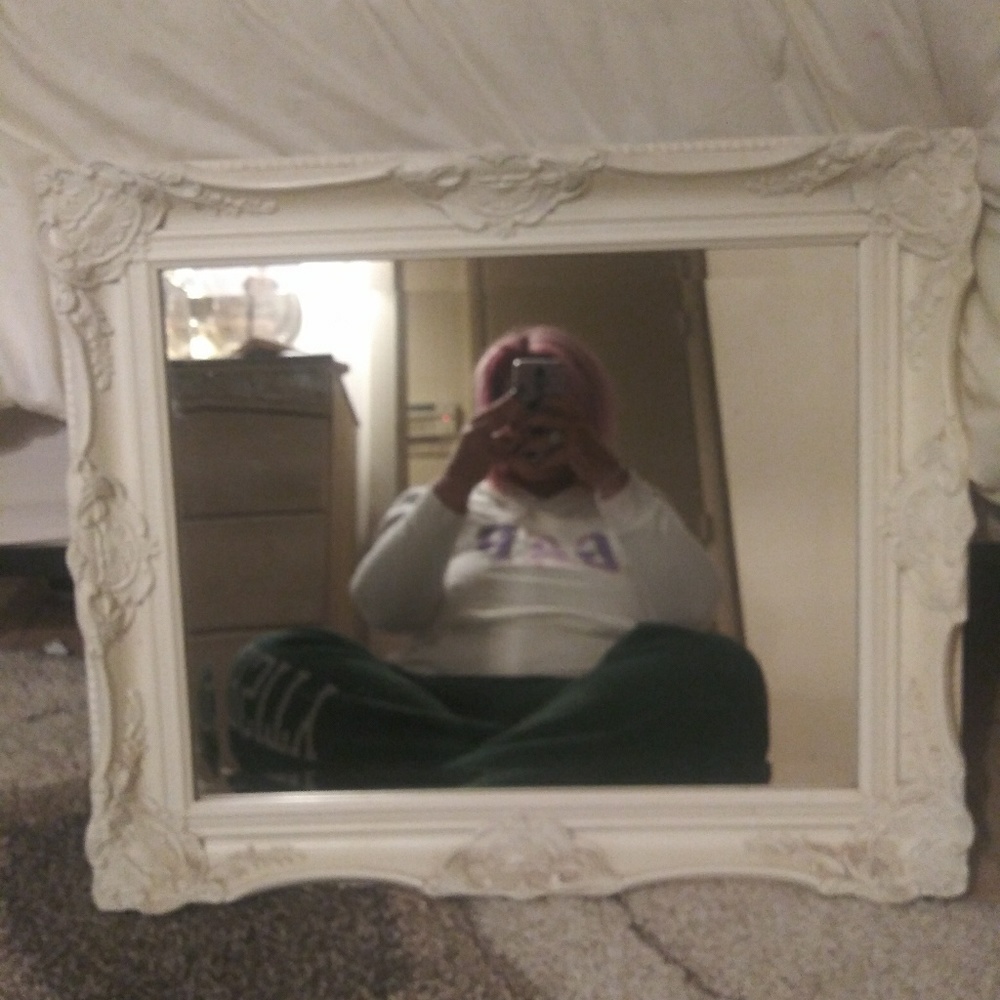 Weathered Antique Mirror